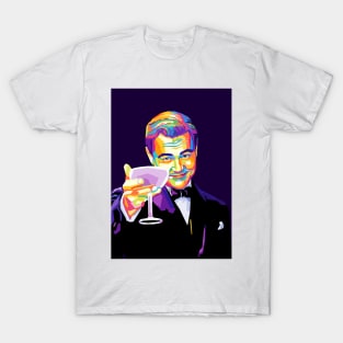 Leonardo Dicaprio Drinking Meme Wpap Pop Art T-Shirt